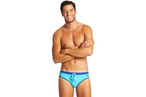 ARENA M Fundamentals Borders Brief Slip Uomo (Pacco da 1)