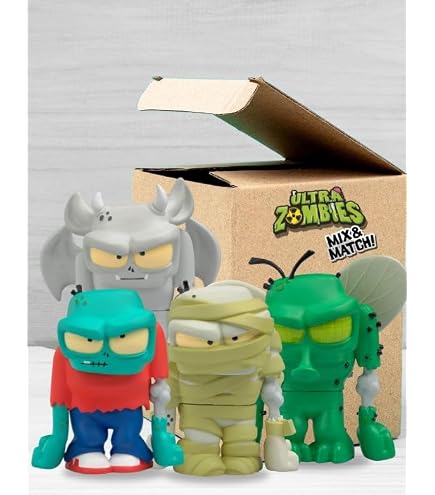 Ultrazombies Special Edition – Sammel-Figuren Mit Austauschbaren Teilen & Leuchteffekt | Für Kids & Sammler