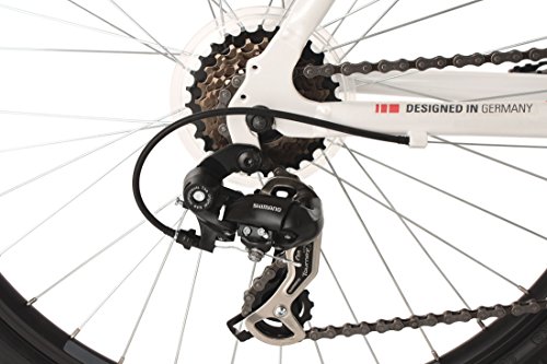 KS Cycling Fahrrad Mountainbike Hardtail Carnivore RH, Weiß, 26 Zoll, 540M - 3