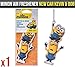 Price comparison product image Despicable Me Minions New Car Kevin & Bob Fragrance Car Air Freshener Licensed x1