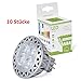 Produktbild Hakkatronics MR16 5W (Ersatzt 35-50W) LED Lampe 480 Lumen 12V 38° Abstrahlwinkel 3000K Warmweiss, OSRAM SMD LED, Pack of 10