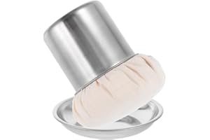 Happyyami Brosse À Huile en Acier Inoxydable pour Cuisine Applicateur Pratique pour Badigeonner Crêpes Et Barbecue Idéal pour Une Cuisson Uniforme