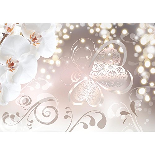 Fototapete Orchidee 352 x 250 cm – Vliestapete – Wandtapete – Vlies Phototapete – Wand – Wandbilder XXL – !!! 100% MADE IN GERMANY !!! Runa Tapete 9076011a - 6