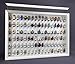 Produktbild FiguCase Click System Vitrine 50 x 70 für 102 eure Lego® Figuren weiß weiß