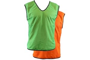 Carta Sport Green/Orange Reversible BIB Large/XL, One Size