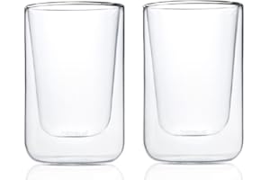 Blomus Set 2 Bicchieri per Cappuccino Nero (115 mm)