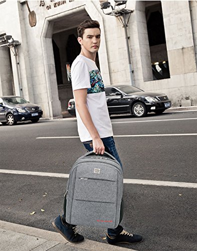 FANDARE 12-15.6 Zoll Laptoprucksäcke Geschäft Notebook Rucksack Herren Damen Fahrradrucksäcke Trekkingrucksäcke Wanderrucksäcke Schulrucksack Daypack Reisen Studenten Wasserdicht Polyester - 3