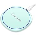 NANAMI Wireless Charger for iPhone and Samsung - Wireless Charging Pad Qi-Certified 10W Max for iPhone 16 15 14 13 12 SE2 11 Xs XR X 8 Plus New Airpods and Galaxy S25 S24 S23 S22 S21 S20 S10 Note 20