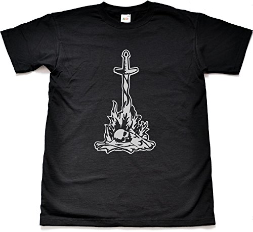 Dark Bonfire Of Souls T Shirt (EXTRA EXTRA EXTRA LARGE (XXXL))