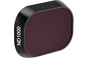 Uvafly Filtro ND1000 per DJI Mini 4 Pro, filtro per obiettivo fotocamera a lunga esposizione, filtro a densità neutra per fotografia per accessori DJI Mini 4 Pro, versione in plastica