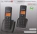Produktbild Olympia Certo Twin - Analoge Dect Station mit 2 Handtelefonen, antrazit