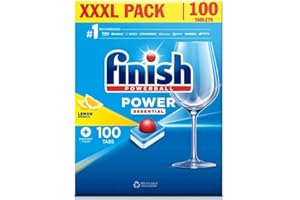 AMK® Finish All In One Deep Clean Powerball Dishwasher 100 Tablets Lemon Sparkle