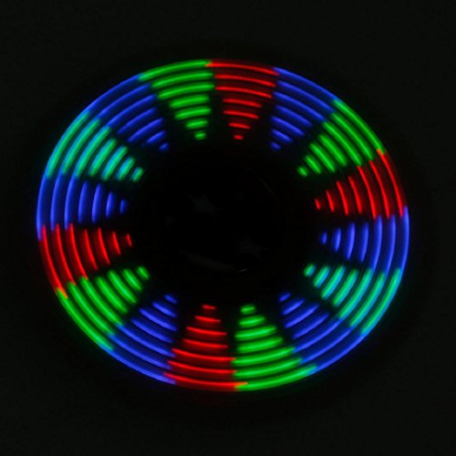 Hand Spinner 32 Muster LED Fidget Hand Spinner Torqbar Finger Gyro Spielzeug EDC Focus Gyro Spielzeug Geschenk für Kinder / Erwachsene (G) - 3