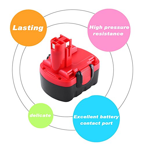 Für Bosch Akku 14.4V 3000mAh Ni-MH Werkzeugakku BAT038 BAT040 BAT041 BAT140 BAT159 2607335685 2607335533 2607335534 2607335711 - 4