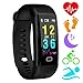 Produktbild Fitness Armbanduhr, Homore Fitness Trackers mit Herzfrequenz [2018 Neuerscheinung] IP68 Wasserdicht Aktivitätstracker Smartwatch Armbanduhr Kompatibel mit iPhone und Android