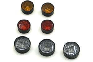 ZUOLAN XUNJIAJIE 1Set/7PCS RC Car Taillights Cover for 1/10 RC Crawler Car D90 Land Rover Defender