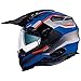Produktbild NEXX X.WED 2 X-PATROL Integralhelm titan/blau/rot XL