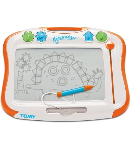 A To Z Kids Large Magnetic Drawing Board – Scribbler Sketch Pad – Doodle Toy For Boys & Girls Age 3-7 - View #3