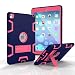 Produktbild Gosuper®Shockproof Heavy Duty Gummi High Impact Resistant Robuste Hybrid DREI Layer Rüstung Schutzhülle für iPad air2/pro 9.7in