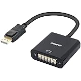 BENFEI DisplayPort auf DVI Konverter, Vergoldet DP/Display Port zu DVI-D Kabel HDTV Adapter Konverter Männlich zu Weiblich