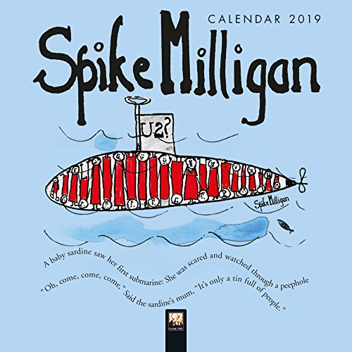 Preisvergleich Produktbild Spike Milligan - mini wall calendar 2019 (Art Calendar) (Mini Square)
