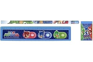 SAFTA Set de Escritura PJ Masks Hero 3 Piezas