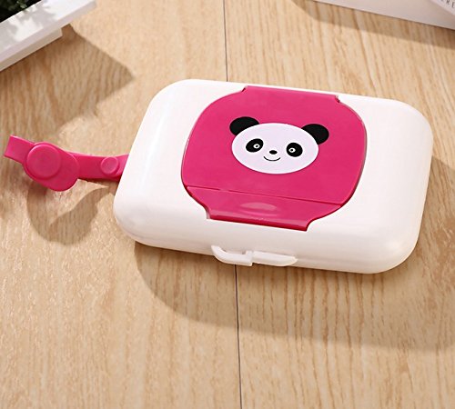 Preisvergleich Produktbild EXOH Baby Travel Tücher Fall Cartoon Tragbare Baby Nass Tissue Box
