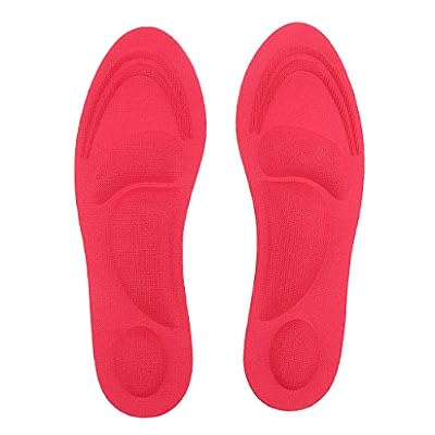 MagiDeal Footful 1 paire Semelles en Tissu-éponge Soutien de Voûte Plantaire / Avant-pied / Talon pour les Femmes