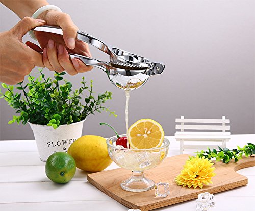 OVOS Neue Design Zitruspresse Zitronenpresse Professionelle Linde Entsafter Mit Petal förmiges Loch Wunderbare Küche Werkzeug für Zitronen, Limetten und Zitrusfrucht - 5