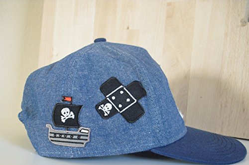 Mono-Quick 309 Aufbügelbilder Piraten, 8-er teilig, Piratenmotive, Polyester, Stickerei, 3.0 x 3.5 cm bis 7.0 x 10.0 cm - 7