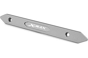 CXEPI Copertura Decorativa Esterna per Tubo di Scarico Moto per XMAX300 XMAX250 X-MAX XMAX 300 250,Titanio