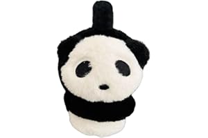 CCOMAGE Kids Winter Plush Warm Earmuffs Girls Boys Cute Panda Faux Fur Ear Warmers Soft Fleece Thermal Earflaps Ears Protector Children Cold Weather Warm Ear Covers Earmuffs Xmas Gift Winter Birthday Gift