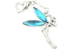 OCCASIONS EMPORIUM Charms and Occasions Ltd Brides Garter Charm - Something Blue Fairy Charm