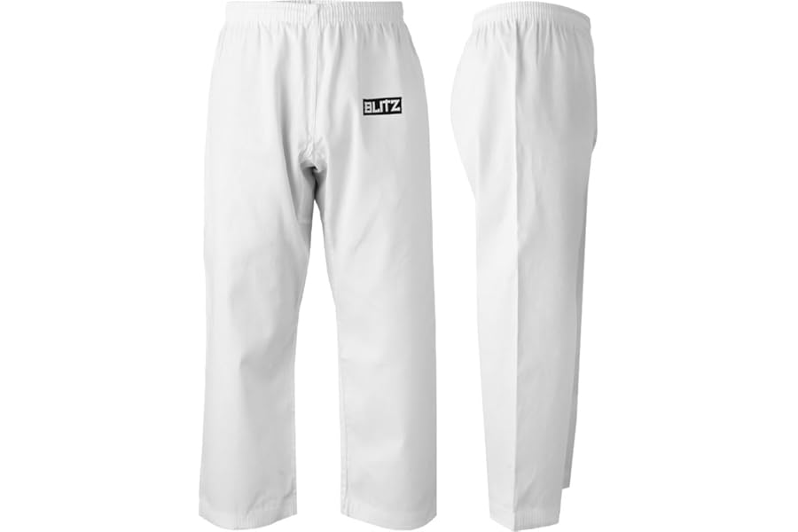Blitz Unisex Student Martial Arts Trousers Martial Arts Trousers