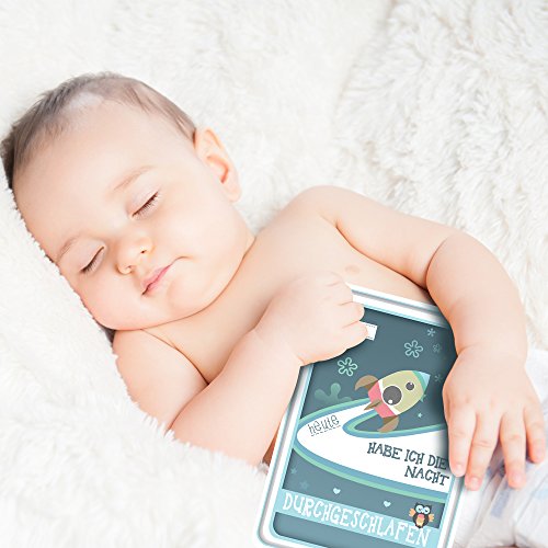 Landmark Moments Meilenstein Momente Baby Karten – 38 illustrierte Karten – Perfekt als Baby Shower Geschenk und Neugeborenen Geschenk, für die einzigartigen Momente im 1. Lebensjahr - 5