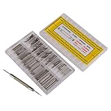 Febbya Uhren Edelstahl Federstege, Uhr Spring Bars Federsteg Uhren-Werkzeug mit Remover Repair Tool 360 Stück 6-23mm
