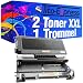 Produktbild PlatinumSerie® 2 Toner-Patronen & Trommel XXL Black kompatibel für Brother TN3280 & DR-3200 DCP-8890DW HL-5340 HL-5340DW HL-5350