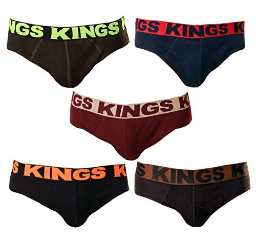 HAP Kings Modern Neon Pop color brief / Multicolor marco brief Pack of 5 RS.399 (52.00% Off) - Amazon