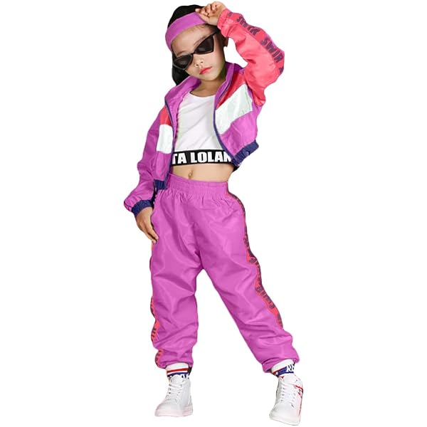 Survêtement Hip-Hop LOLANTA Fille - 3 Pièces - Style Rétro Années 80 - 4-13 Ans