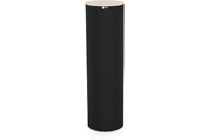 Bluetone Acoustics Tube BassTrap - Premium Bass Trap - Assorbitore a bassa frequenza - Pannello acustico - Trappola per bassi (Nero)