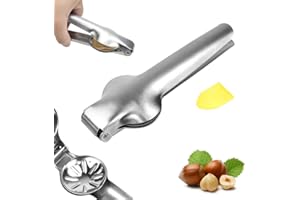 SLTAXAR Edelstahl Kastanien Clip Walnuss Kastanienöffner Edelstahl Nusskastanienöffner Chestnut Opener Kastanien-Clip Kastanienzange Maronizange Kastanien Schneider für Walnüsse Trockenobst Kastanien