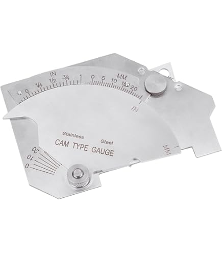 Calibro Per Saldature RIVERWELD - Set 7 Pezzi Per Misure Raccordi In Metrico E Pollici - Foto 3