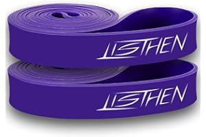 LISTHEN Elastici Rigidi per Trazioni Muscle Up e Fitness, Bande Rigide per Riabilitazione Muscolare Stretching e Yoga, Fasce Elastiche per l'Allenamento