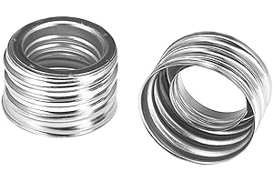 TWDRTDD Adattatore da E40 a E27, Convertitore portalampada da E40 a E27 Cambio base E40 in E27 (E40-E27,Pack of 2)