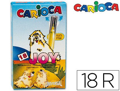 Preisvergleich Produktbild Carioca A11100018 Filzstifte, 18 Stück