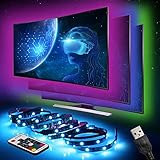 【Aktualisierte Version】: Dieser Leuchtstreifen ist leichter und länger als die vorherige Version. Er hat vier 50 cm lange Streifen und drei 20 cm lange Anschlussdrähte, die Gesamtlänge beträgt ca. 260 cm.