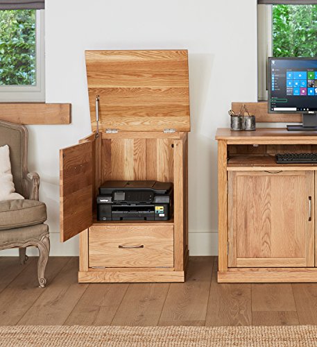 Baumhaus Mobel Oak Printer Cupboard