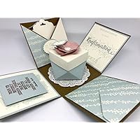 Explosionsbox zur Konfirmation, Kommunion oder Taufe (Geschenk, Geschenkverpackung) für Junge oder Mädchen, individuell und handgefertigt