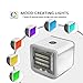 Produktbild Tragbare Klimaanlage Luftkühler für Büro/Raum, Mini Mobiles Verdunstungs Klimagerät,Luftbefeuchter&Luftreiniger Ventilator mit USB Anschluß 7 Farben LED-Atmosphäre Lichter