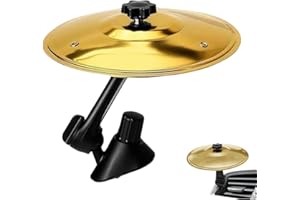 LAKPYN Piatto Batteria per Auto, Mini Cymbal for Car, Sfiato Car Crash Drum Cymbal, Applica a Migliora Bellezza Visiva Degli Interni Dell'auto